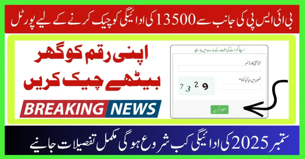 BISP 8171 New Portal September 2025 Update – Phase 3 Payments, CNIC Check & Eligibility
