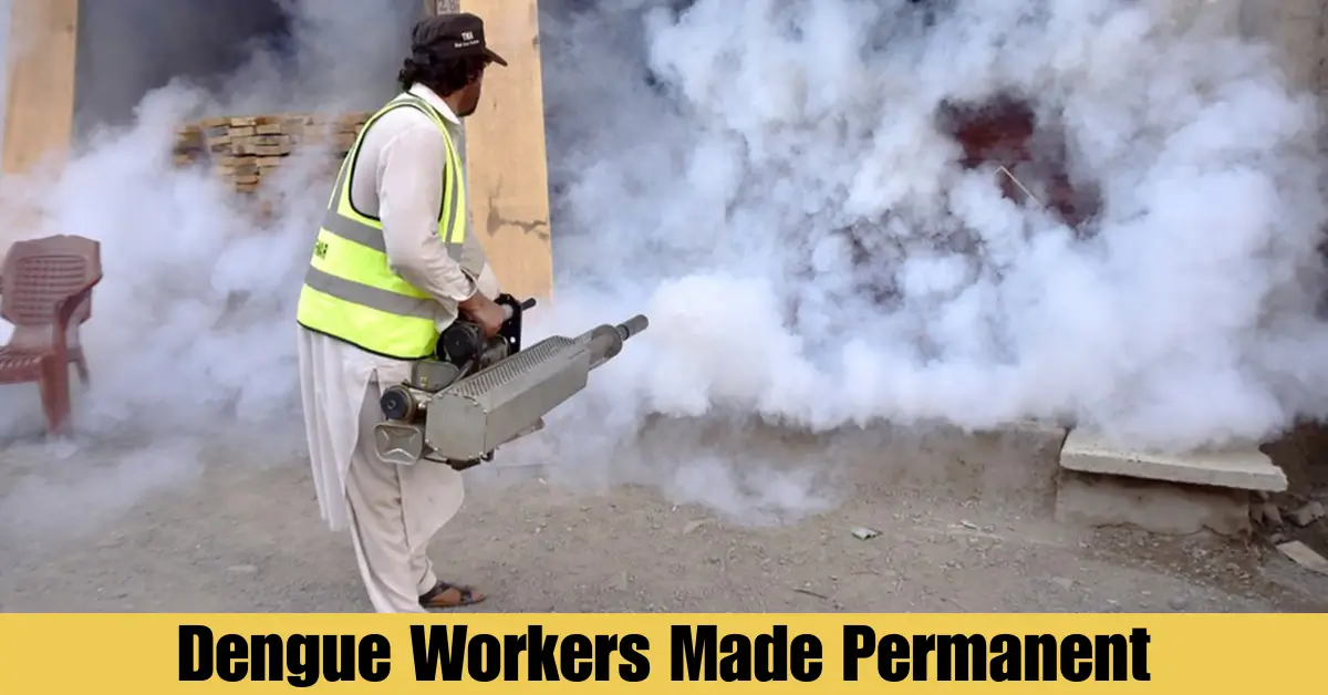 Islamabad to Make Dengue Workers Permanent After PC-4 Submission